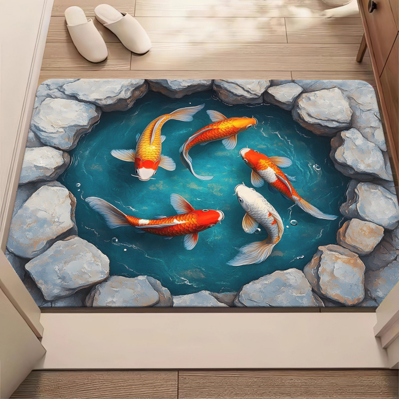 Zara Home Bathroom Mat - Tappetino da bagno VIKAMA Stereoscopic Vision,