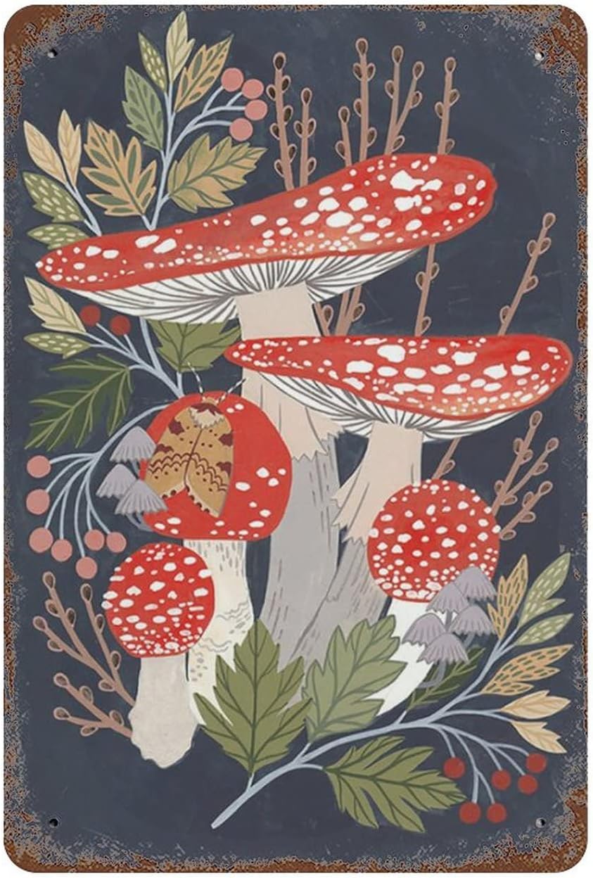 Home Bathroom Wall Art - Insegna in Metallo Vintage Divertente con
