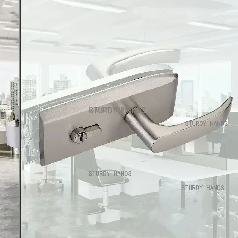 Home Bathroom Hardware - Serratura per porta in vetro per