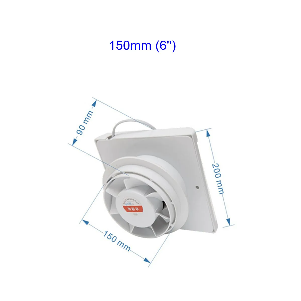 Home Bathroom Ventilation - Ventilatore da parete per cucina, bagno,