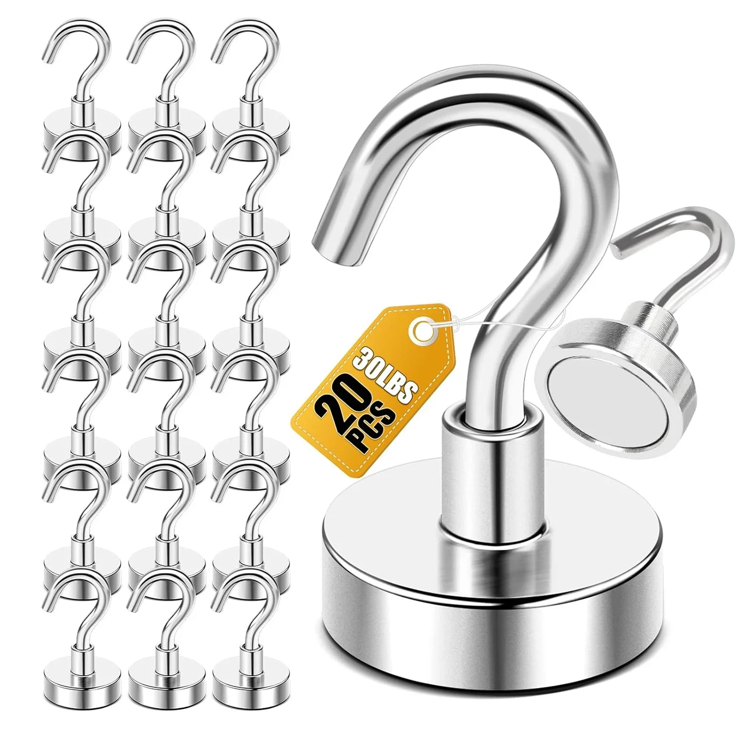 Home Bathroom Key - 20 pezzi in metallo forte gancio