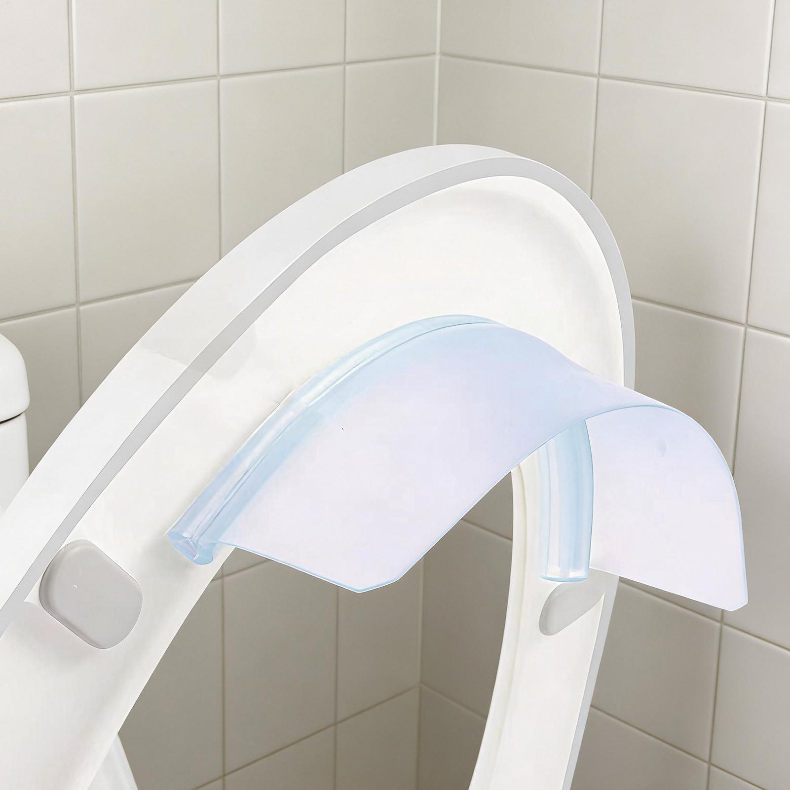 Home Bathroom With Two Toilets - Protezione antispruzzi per WC da 10