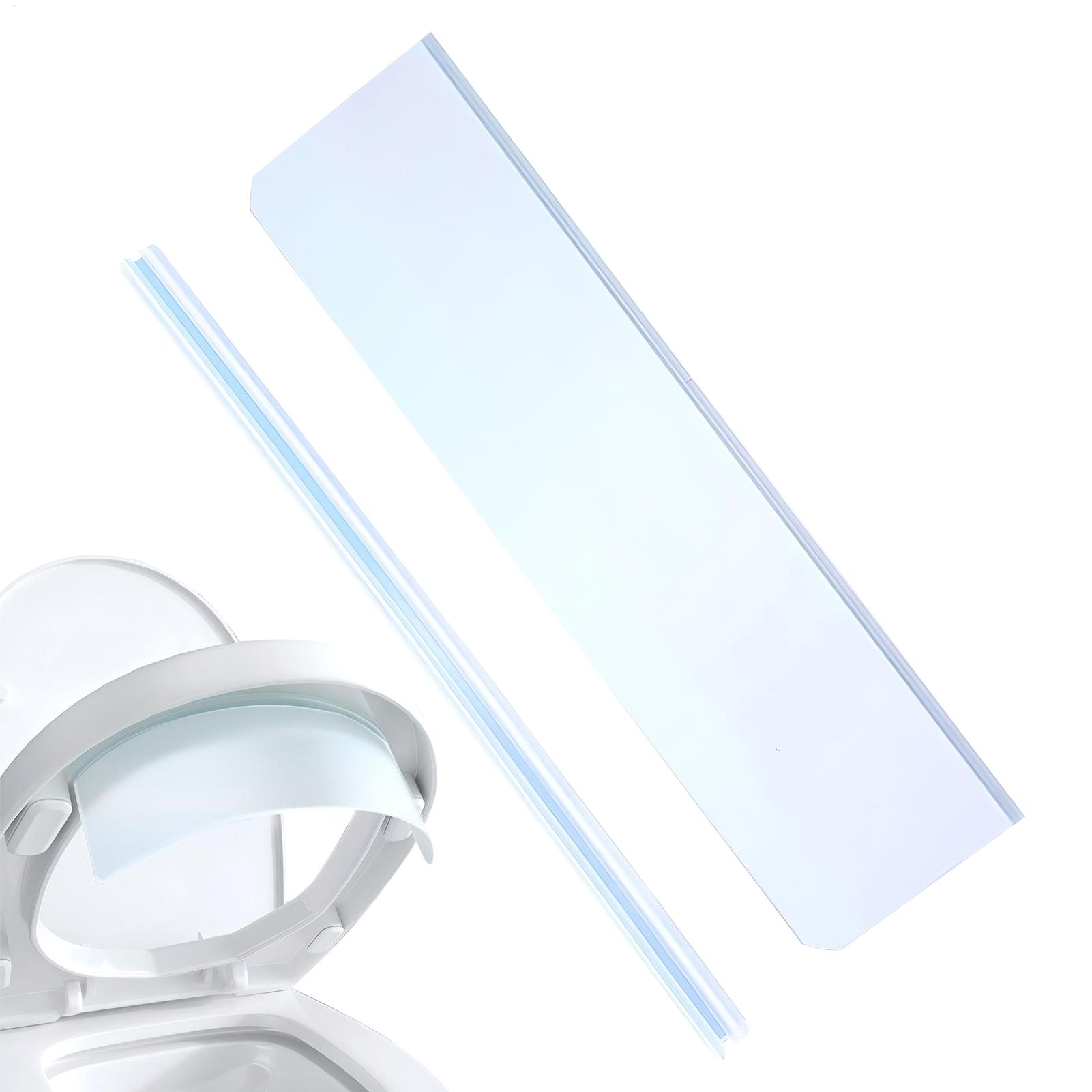 Home Bathroom With Two Toilets - Paraschizzi per WC, Deflettore per Urina,