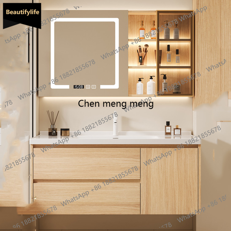 Home Bathroom Vanity Combo - Organizzatore B567 per Bagno, Armadietto con