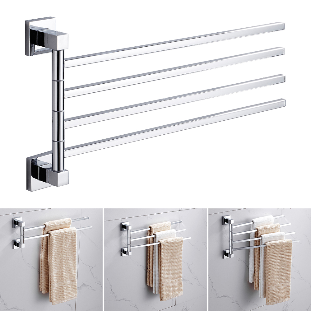 Home Bathroom Hardware - Portasciugamani Bracci oscillanti in acciaio inossidabile