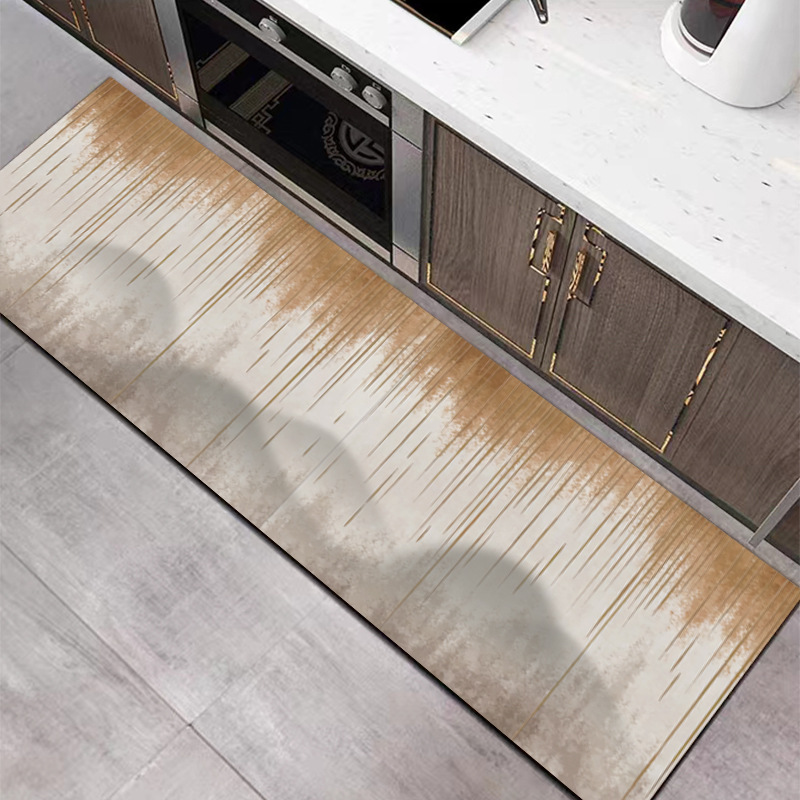 Home Made Bathroom Vanity - Tappeto in Velluto Cristallo VIKAMA, Moderno