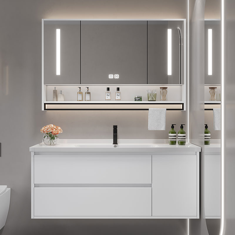 Vanità da bagno con divisorio  - Home Bathroom Vanity Combo recensione e prezzo