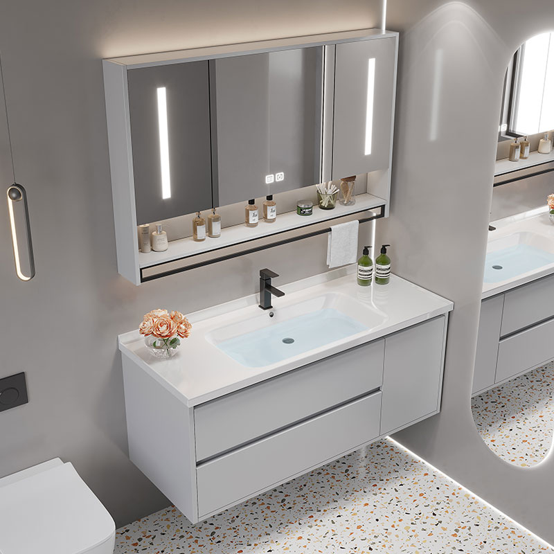 Vanità da bagno con divisorio  - Home Bathroom Vanity Combo recensione e prezzo