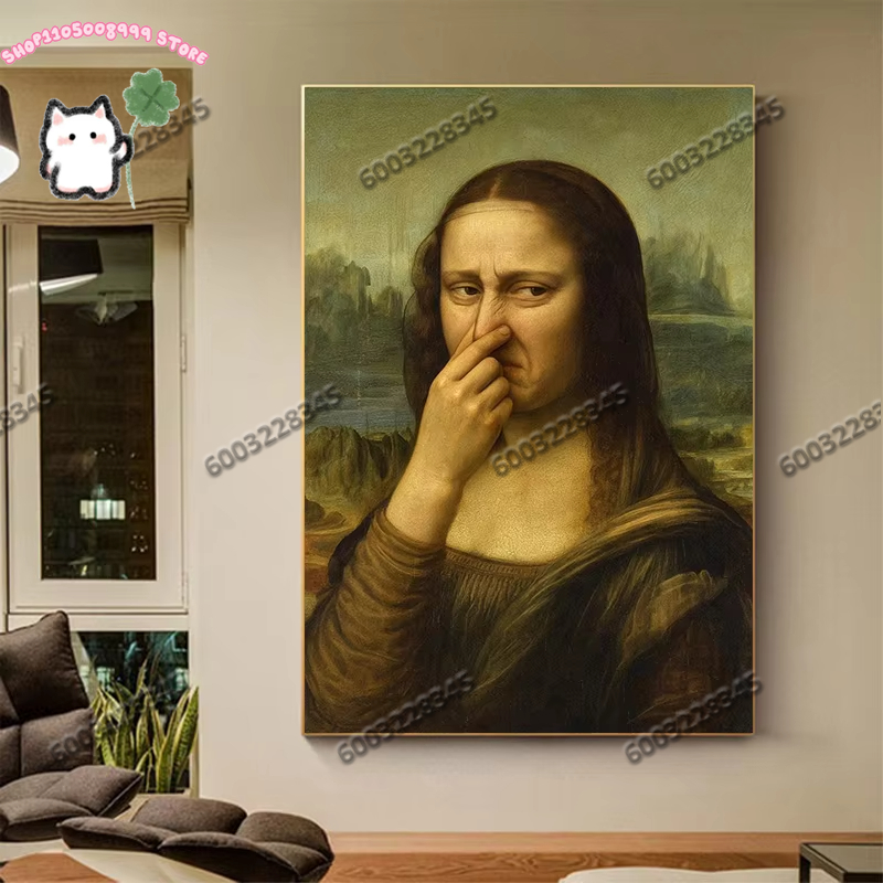 1PC divertente poster d'arte d - Home Bathroom Wall Art recensione e prezzo