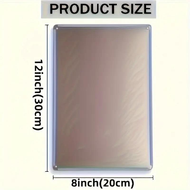 Elegante Targa in Metallo Femm - Home Bathroom Wall Art recensione e prezzo