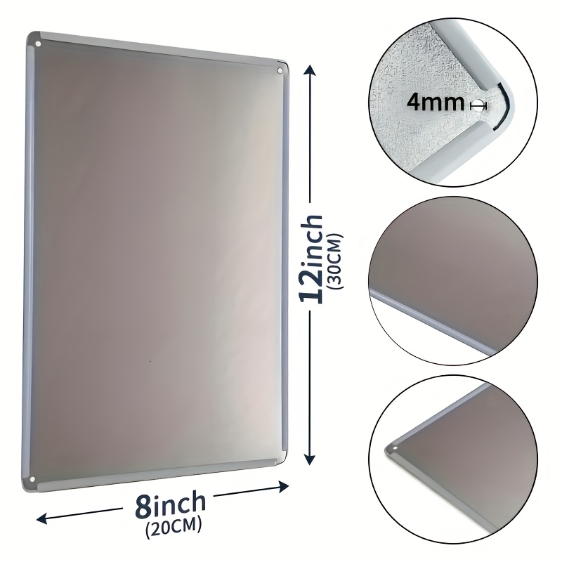 Elegante Targa in Metallo Femm - Home Bathroom Wall Art recensione e prezzo