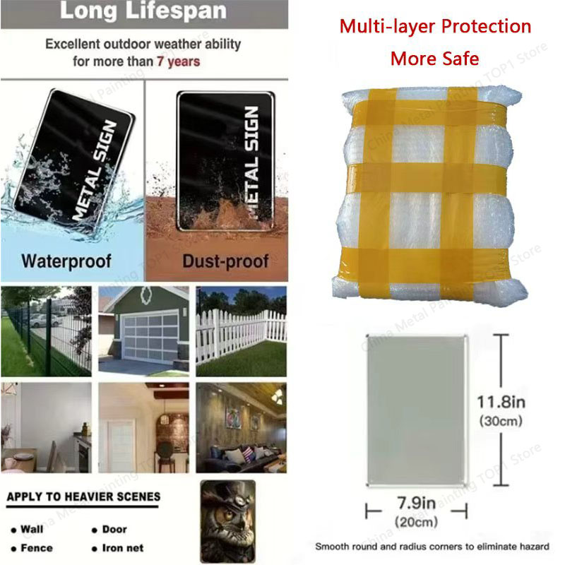 Poster da parete in metallo -  - Home Bathroom Wall Art recensione e prezzo