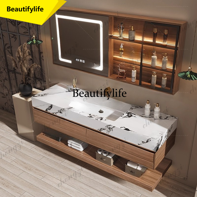 Mobile bagno in legno M02 con  - Home Bathroom Vanity Combo recensione e prezzo