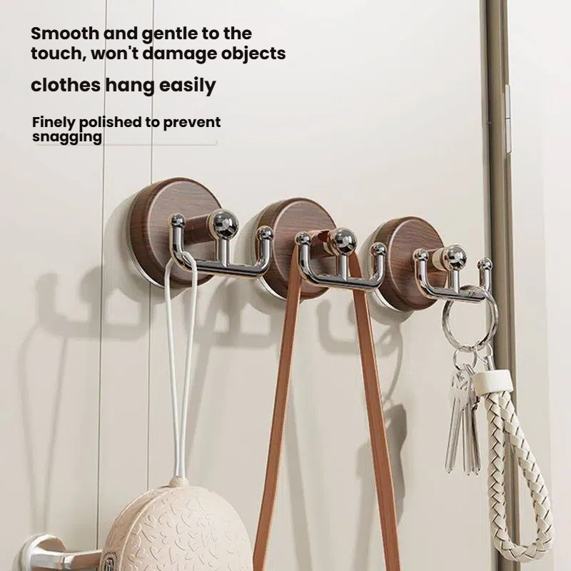 Ganci a ventosa effetto legno  - Home Bathroom Key recensione e prezzo