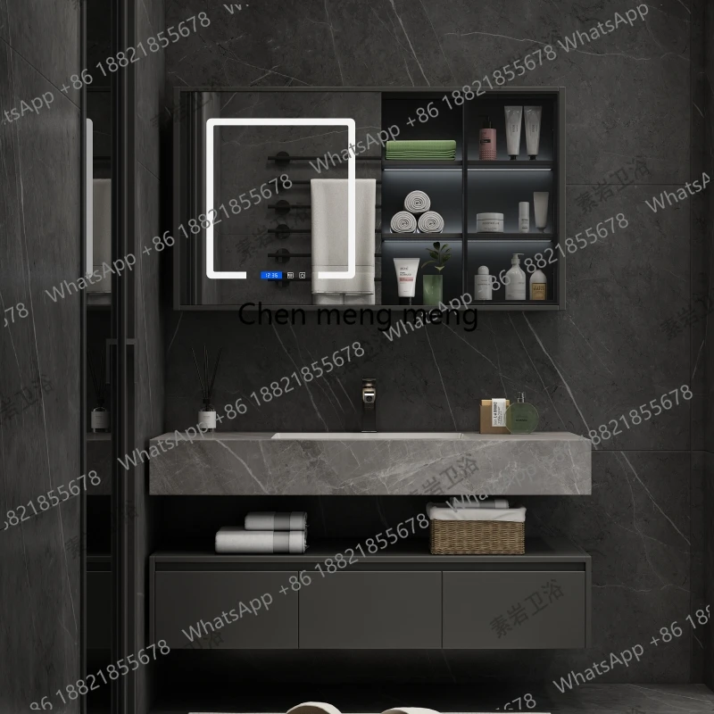 Mobile bagno D80 bianco per cu - Home Bathroom Vanity Combo recensione e prezzo
