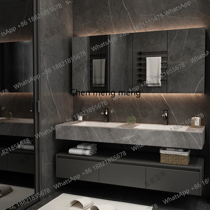 Mobile bagno D80 bianco per cu - Home Bathroom Vanity Combo recensione e prezzo