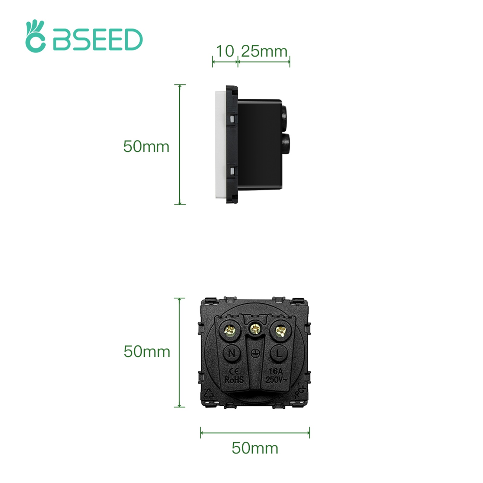 BSEED presa a muro con spina f - Home Bathroom Key recensione e prezzo