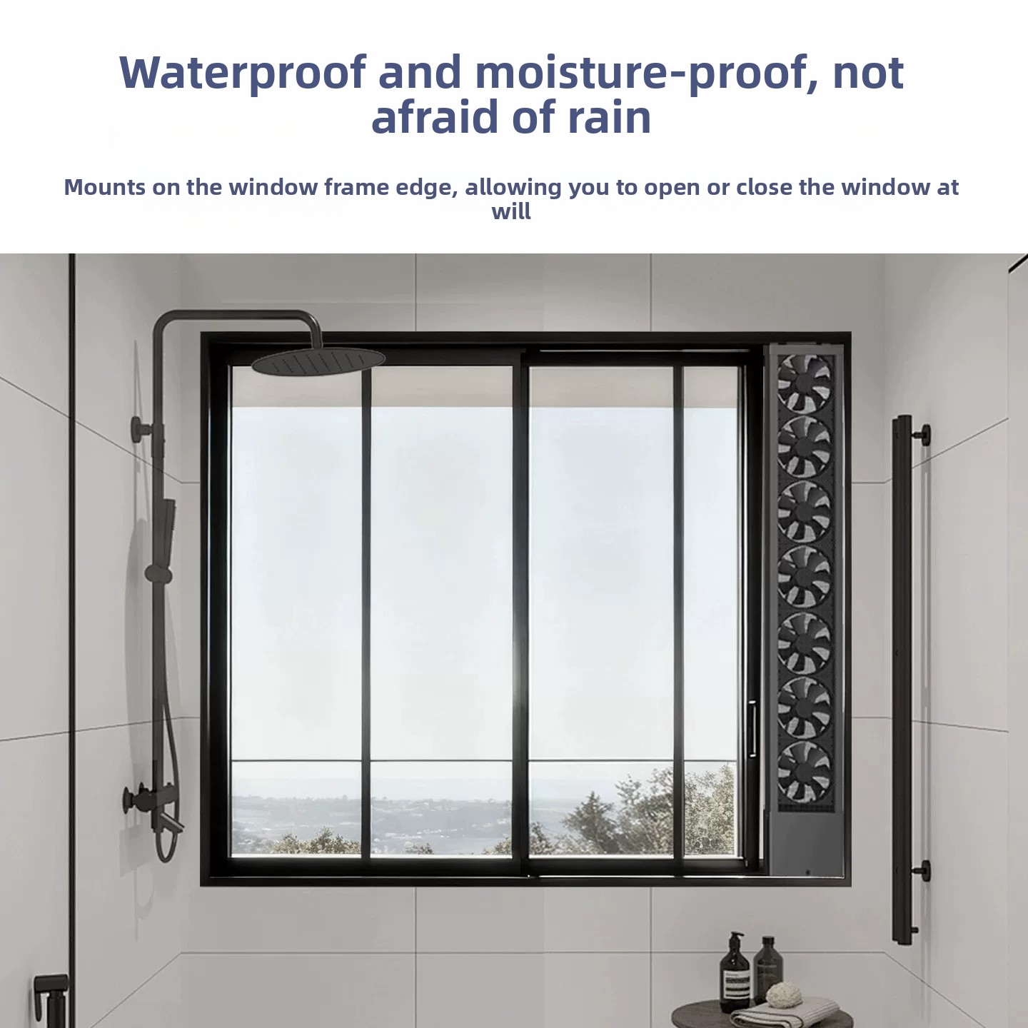 Ventilatore da Finestra Senza  - Home Bathroom Ventilation recensione e prezzo
