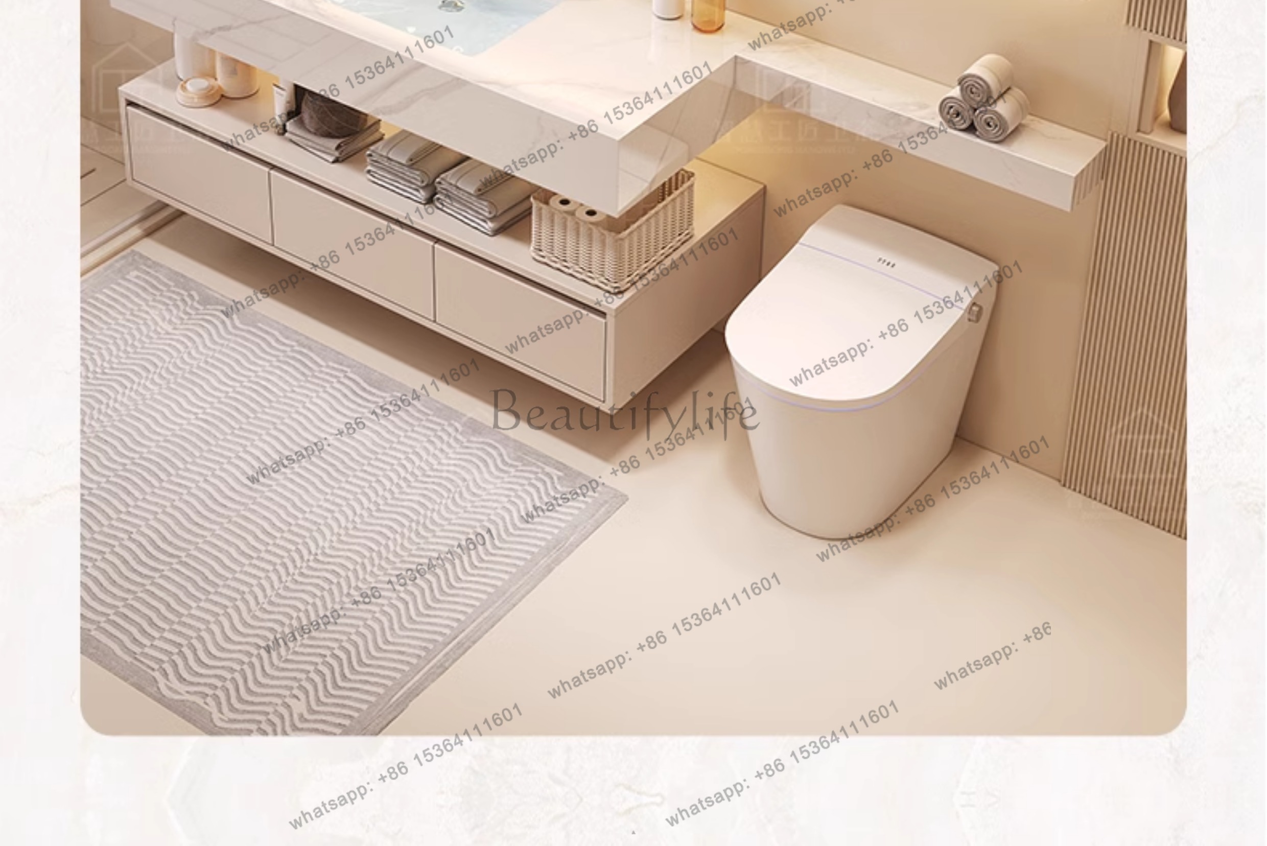 LJYPartitions Armadietto da Ba - Home Bathroom Vanity Combo recensione e prezzo