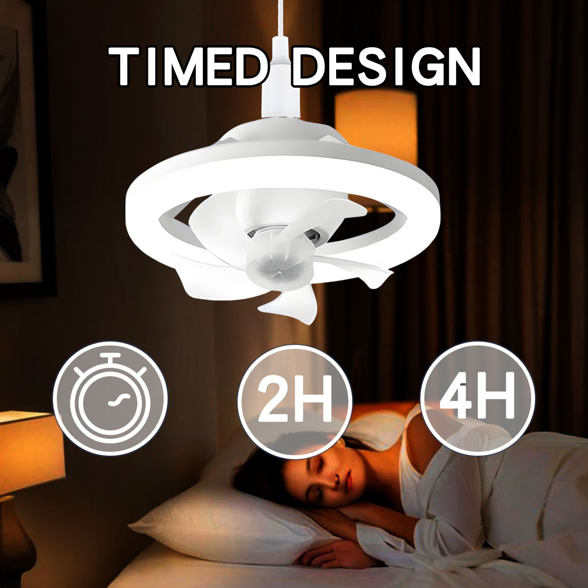 360 ° Lampadina per ventilator - Home Bathroom Ventilation recensione e prezzo