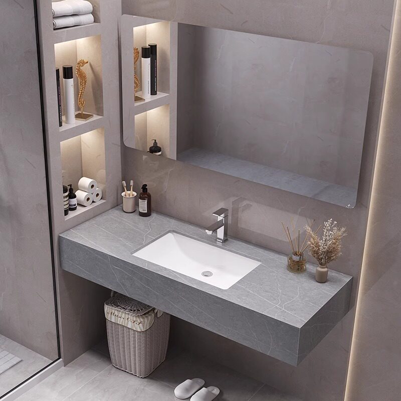 Mobiletto da Bagno Moderno con - Home Bathroom Vanity Combo recensione e prezzo