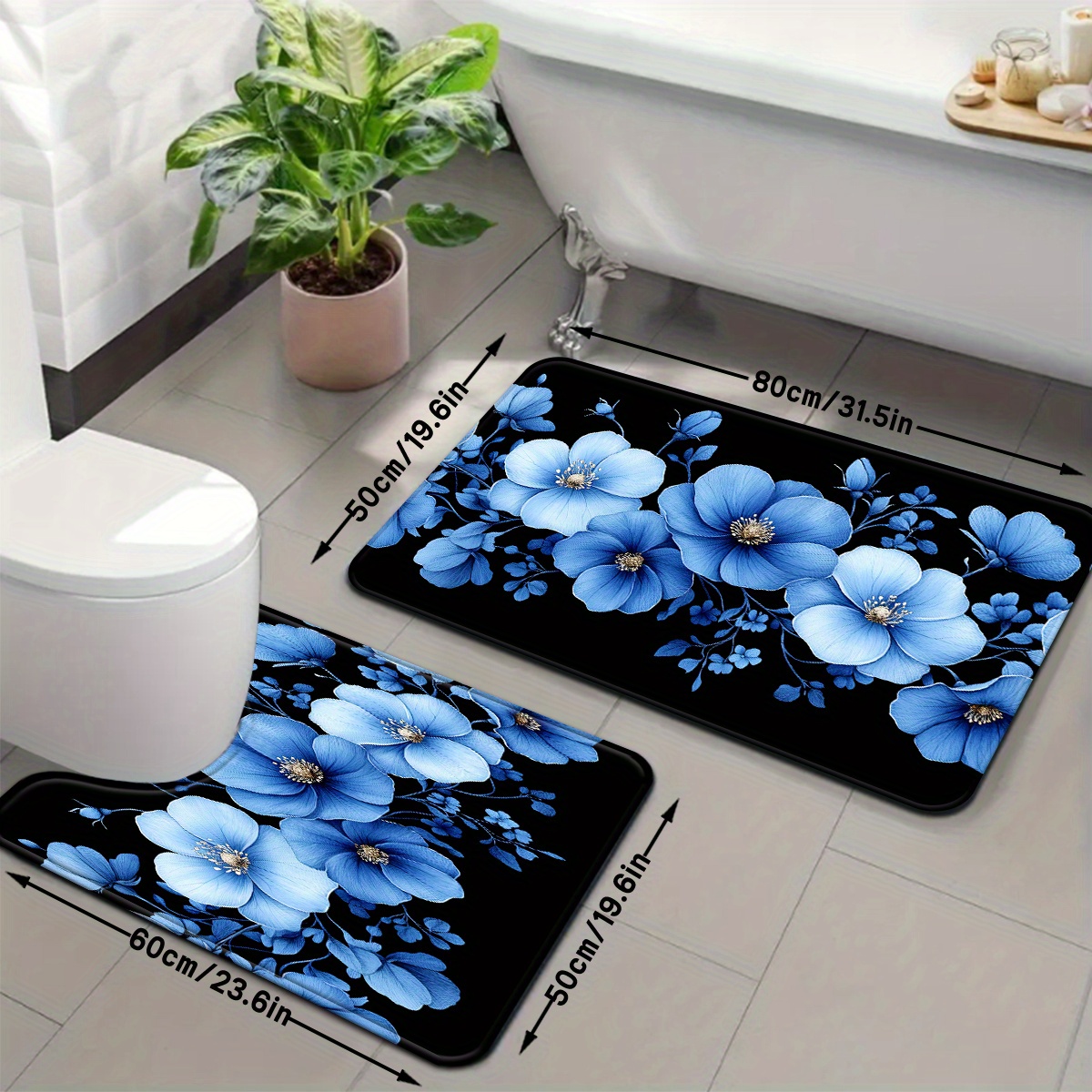 Set di Tappetini da Bagno Flor - Home Made Bathroom Vanity recensione e prezzo