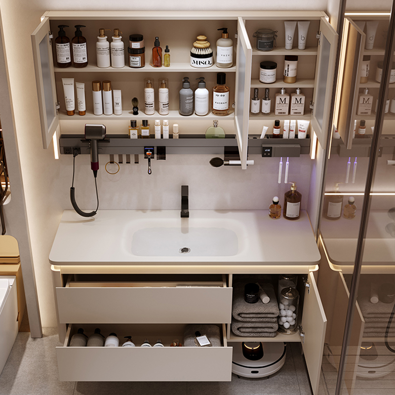 Mobili da bagno semplici e mod - Home Bathroom Vanity Combo recensione e prezzo