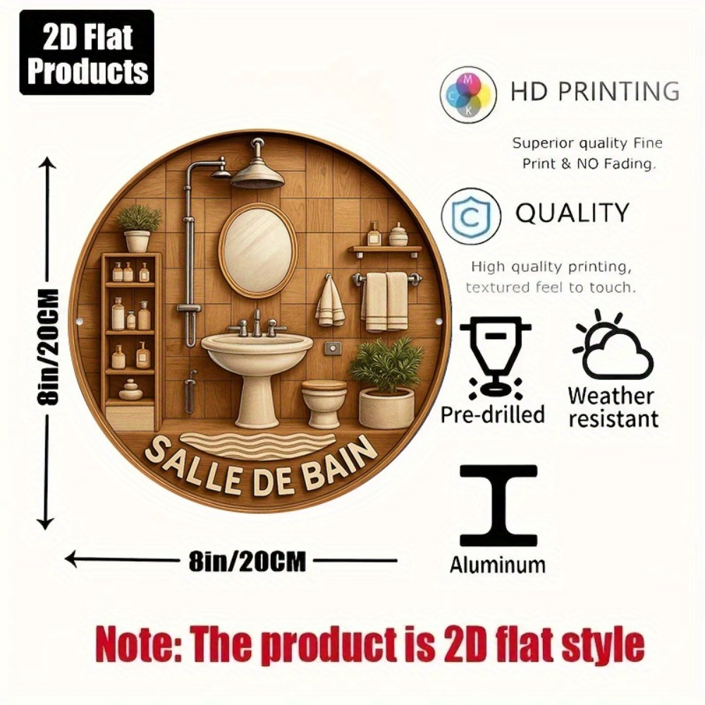 CIFBUY Decorazione da parete r - Home Bathroom Wall Art recensione e prezzo