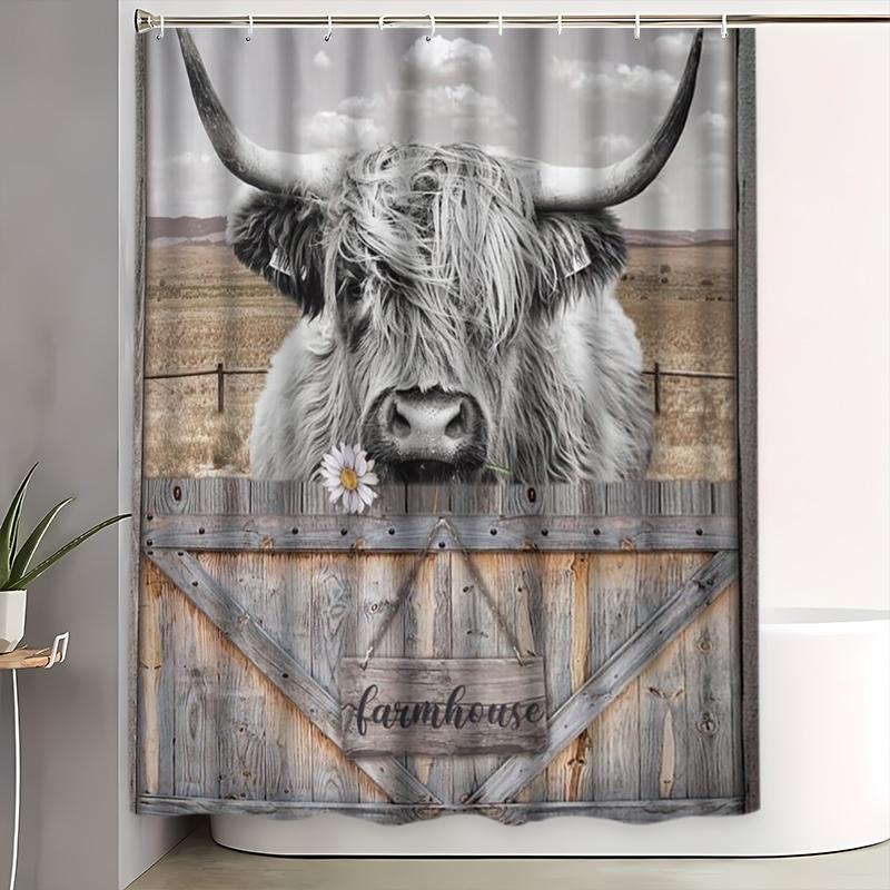 Set di 1/3/4 Pezzi con Mucca d - Home Bathroom With Two Toilets recensione e prezzo