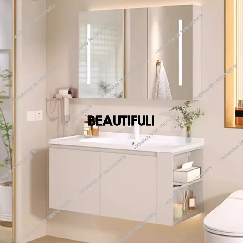 a17 Specchio per WC Armadietto - Home Bathroom Vanity Combo recensione e prezzo