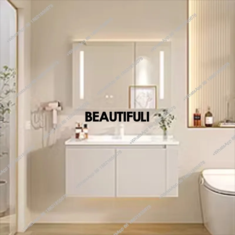 a17 Specchio per WC Armadietto - Home Bathroom Vanity Combo recensione e prezzo