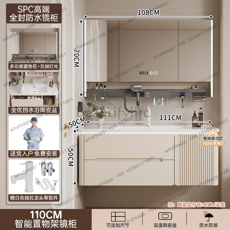 LJYLuxury Mobile da Bagno Mode - Home Bathroom Vanity Combo recensione e prezzo