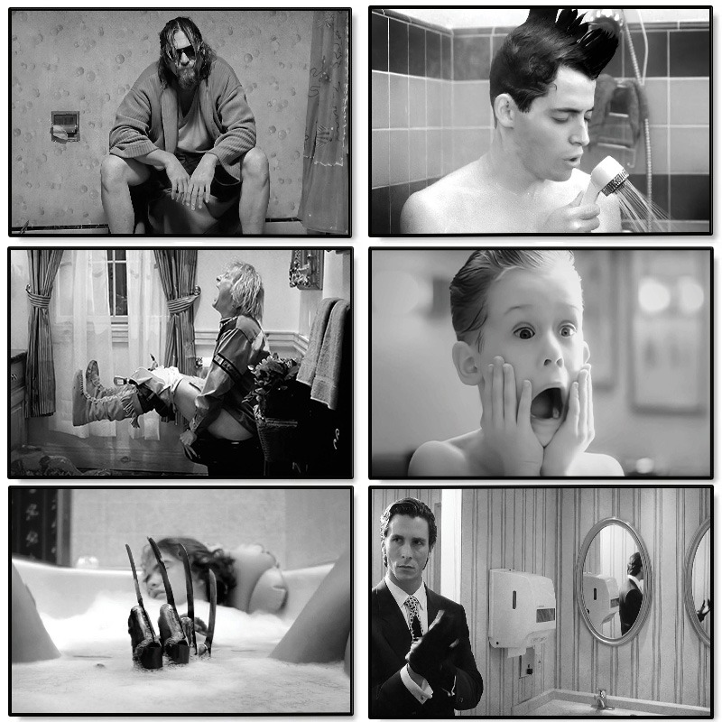 Divertenti scene di film Bagno - Home Movie Bathroom Scene recensione e prezzo